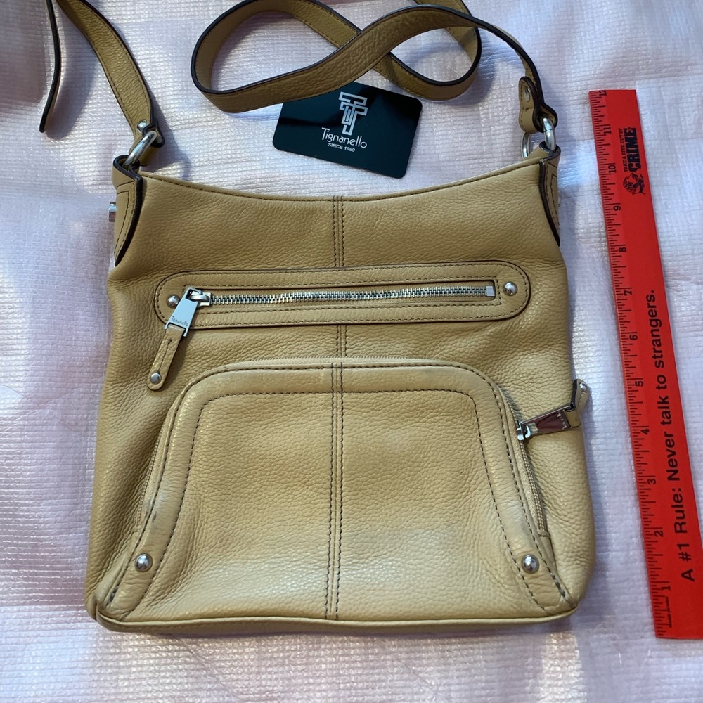 Tignanello Crossbody leather handbag